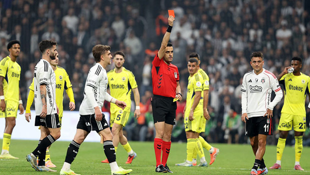 Beşiktaş-Fenerbahçe derbisinin hakem kararlarını Fırat Aydınus tek tek inceledi: 'Sergen Yalçın ve Orkun'a çıkan kırmızı kartlar doğru ama penaltıyı atladı!'