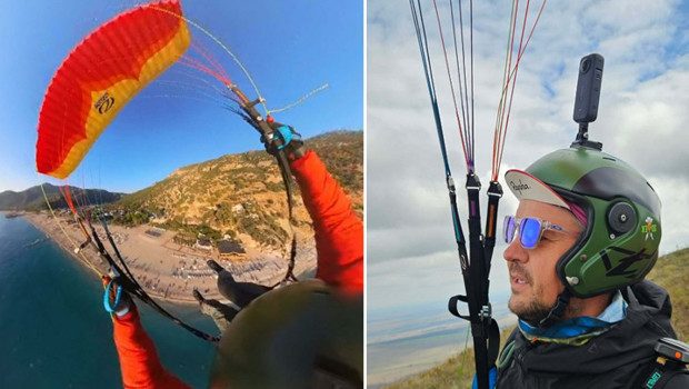 Fethiye'de kayalıklara düşen Rus paraşütçü hayatını kaybetti