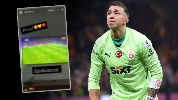 Muslera'dan Galatasaray'a: 'Gurur duydum!'