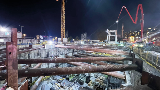 Kabataş’ta metro inşaatında çökme: 1 işçi öldü