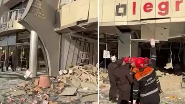 Bakü'de patlama: Yaralılar var