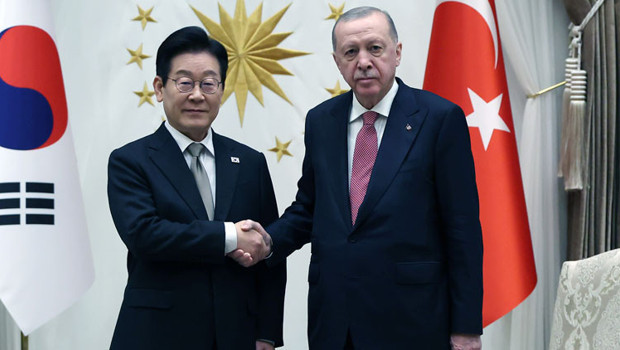 Son dakika... Cumhurbaşkanı Erdoğan ve Güney Kore Devlet Başkanı Myung'dan önemli açıklamalar