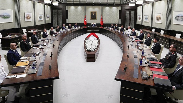 MGK toplantısı Cumhurbaşkanı Erdoğan başkanlığında başladı