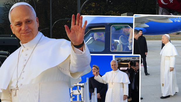 Son dakika... Dünyanın beklediği ziyaret! Papa Leo Türkiye'de: Cumhurbaşkanı Erdoğan ile görüştü