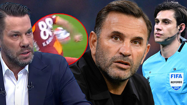 Galatasaray-Samsunspor maçının hakem yönetimini Fırat Aydınus inceledi: 'Kırmızı kart ve penaltı vermeliydi ama iki pozisyonu da VAR'a bıraktı!'