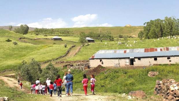 Köylerdeki 107 bin çocuğa 9 yılda destek