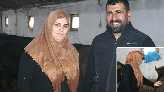 Eşini ikna etti beraber yaptılar: Azmiyle yöre halkına örnek oldu! Bir ilki başardılar