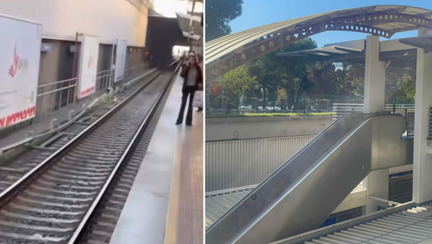İzmir'de metro arızası: Vatandaşlar tahliye edildi, seferler durduruldu