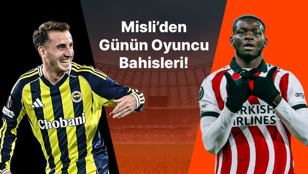 Avrupa Ligi golcüsü Kerem Aktürkoğlu ! Samsunspor, Mouandilmadji’nin golleriyle liderliğini sürdürmek istiyor … İşte Misli’den günün oyuncu bahisleri