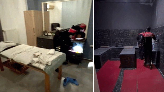 Edirne'de masaj salonlarına fuhuş operasyonu! Gizli bölmeler ve zil sistemi bulundu: 15 gözaltı