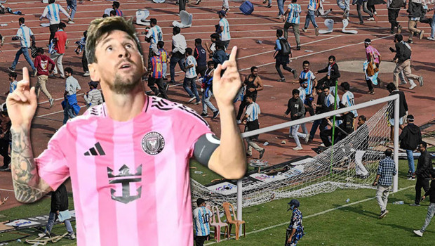 Messi çılgınlığı ortalığı savaş alanına çevirdi