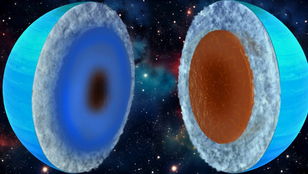 Buz devleri Uranüs ve Neptün aslında kayalık mı?