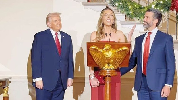 Beyaz Saray’da oğul Trump’a nişan