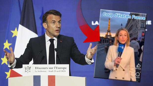 Fransa'da darbe haberi uluslararası karmaşa çıkardı! Macron'u aradılar: Ülkenizde neler oluyor?
