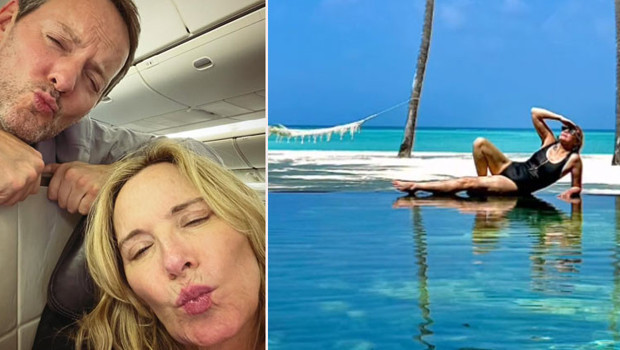 Meğer yıllarca dördüncü kocasını beklemiş.. Bu yaşında onunla evlendi... Düşlerindeki balayına çıktı!