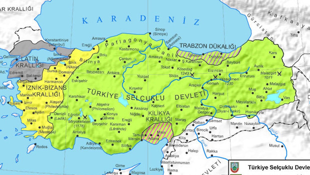 Ders kitaplarındaki haritalar güncellendi