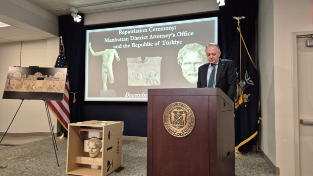 New York’tan Ankara’ya tarihi dönüş! kaçırılan tarih Anadolu Medeniyetleri Müzesi’nde