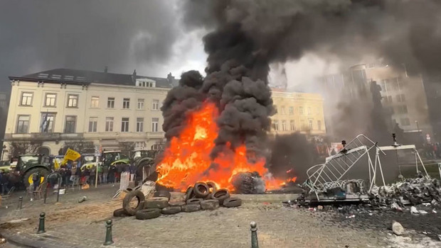 Avrupa'nın kalbinde ortalık karıştı
