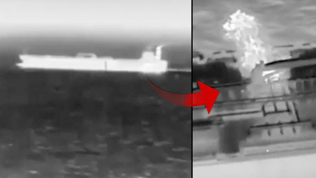 Akdeniz'de Rus gemisine saldırı