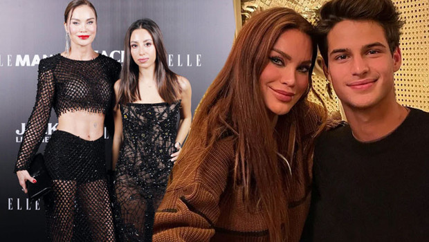 Müstakbel gelini ile yılbaşı partisinde!