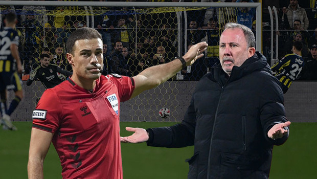 Fenerbahçe-Beşiktaş derbisinde penaltı kararı: Sergen Yalçın'dan tepki!