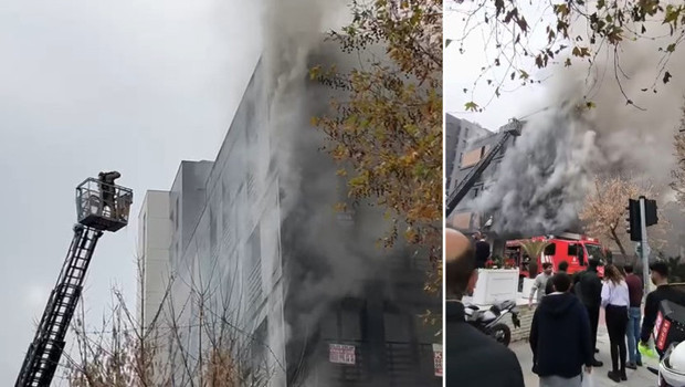 Son dakika... Kadıköy'de 5 katlı binada yangın! Çok sayıda ekip sevk edildi