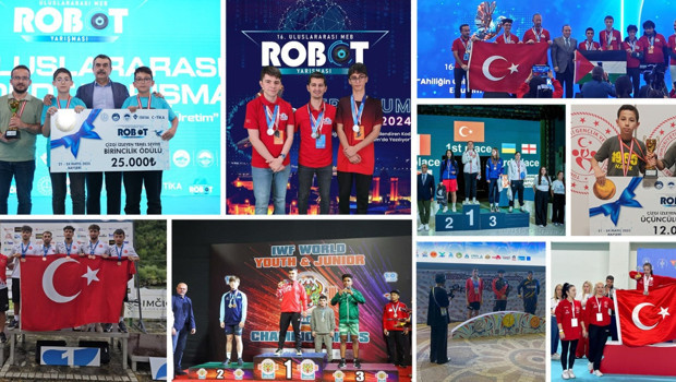 Uluslararası yarışmalarda 272 madalya