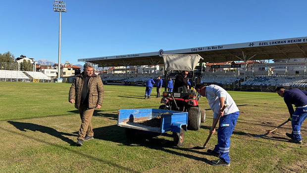 Fethiyespor'un stadında Galatasaray telaşı!