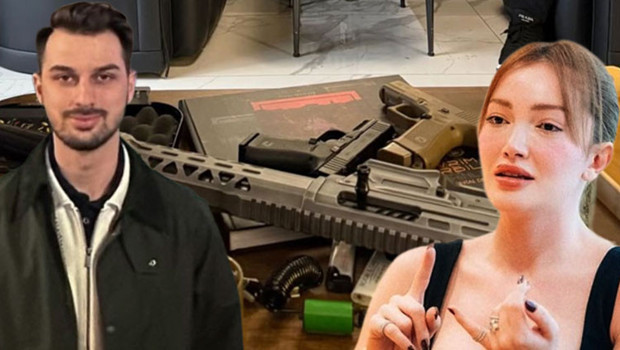 Silahlı fotoğrafla tehdit! 'Elektronik kelepçe takılsın'