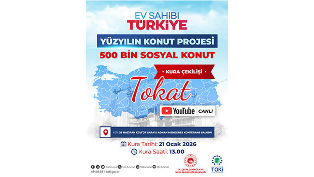 TOKAT TOKİ KURA ÇEKİMİ NE ZAMAN