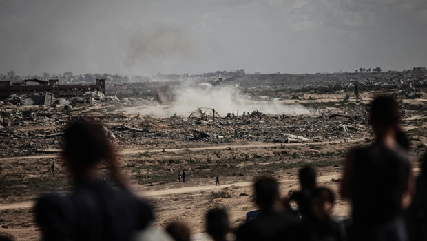 İsrail, Gazze'ye saldırılarını sürdürüyor: Ayakta kalan son binalar hedefte