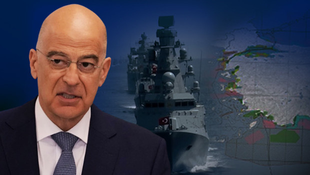Yunanistan, Ege'de provokasyona yeniden başladı: Dendias'tan '12 mil' çıkışı