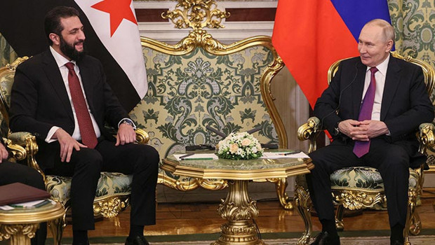 Son dakika... Rusya'da kritik görüşme: Putin ve Şara bir araya geldi