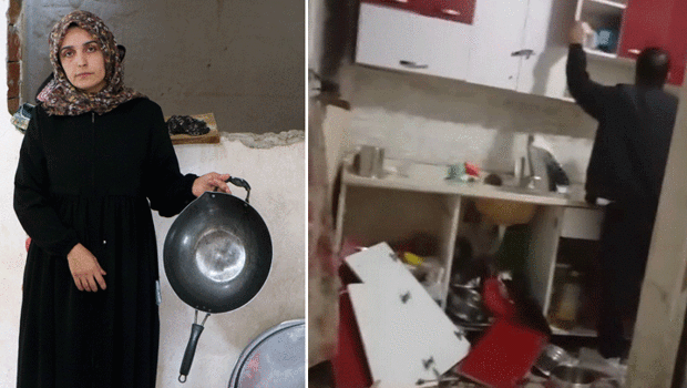 Boşanma Krizi: Eşinin Darbeleriyle Evdeki Eşyalar Mahvoldu!