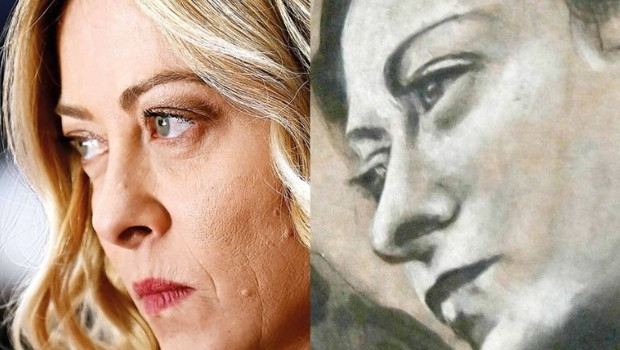 Restorasyon sonrası Meloni melek oldu