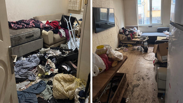 Ev sahibini şoke eden manzara! '8 aydır kira ödemiyorlar! Evimi perişan ettiler'