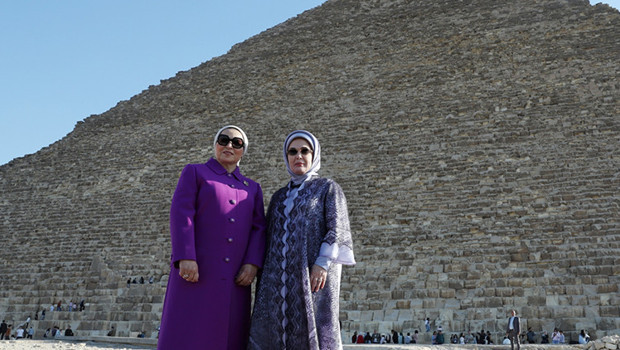 Emine Erdoğan'dan, Mısır ziyareti paylaşımı