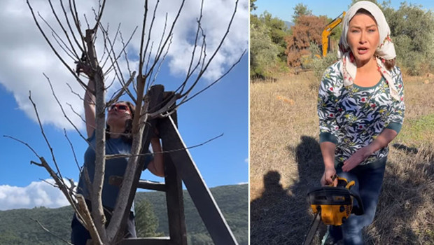 İzmir'in bir köyünde ev yaptırmıştı... Dün pancar tarlasındaydı, bugün ağaç tepesinde... Sanki yılların çiftlik sahibi