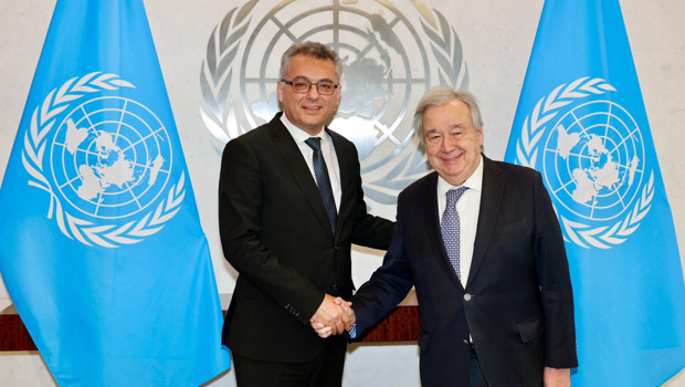 KKTC Cumhurbaşkanı Erhürman ve Guterres'ten Önemli Buluşma mı?