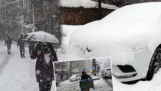 Kar yağışı başladı: Birçok kent beyaza büründü! Kar kalınlığı 3 metreye ulaştı
