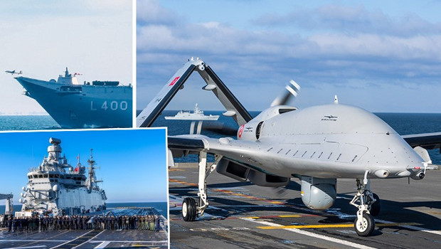 Bayraktar TB3 Siha’dan NATO Tatbikatı’nda gövde gösterisi