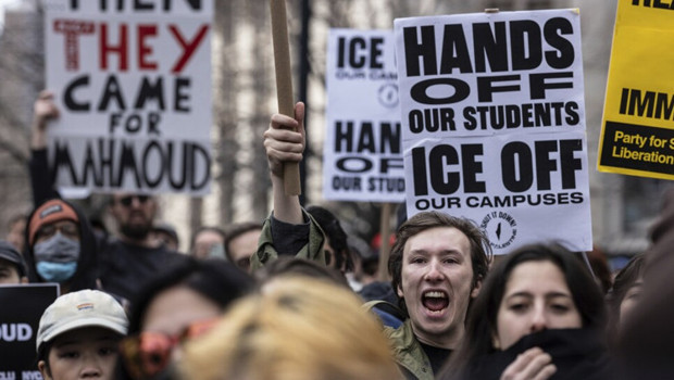 ABD'de göçmen protestoları üniversitelere yayıldı
