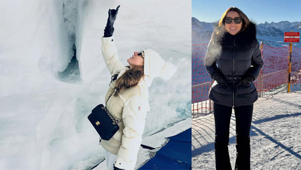 Hadise buzlar içinde