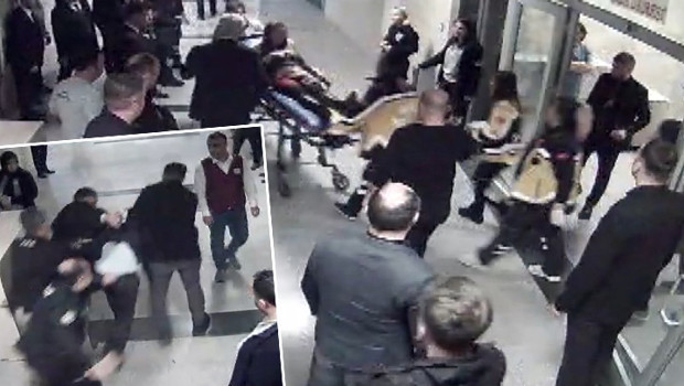 Kartal Adliyesi'nde savcı, kadın hakimi vurmuştu! Saldırı sonrası yaşananların görüntüleri ortaya çıktı