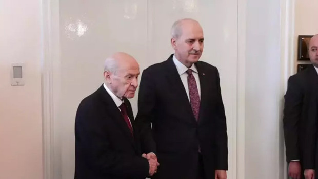 TBMM Başkanı Kurtulmuş'tan Bahçeli'ye ziyaret
