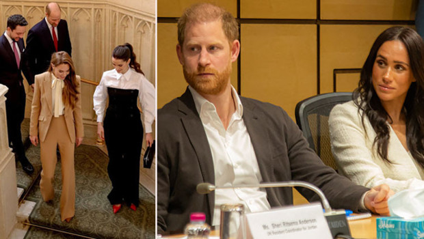 Sen zaten küssün, biz de aramızı bozmayalım... Sözde kraliyet turunda soğuk rüzgarlar: Yüzlerine bile bakan olmadı