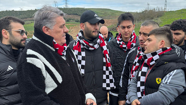 Beşiktaş Başkanı Serdal Adalı taraftarlarla birlikte deplasmana gidiyor!