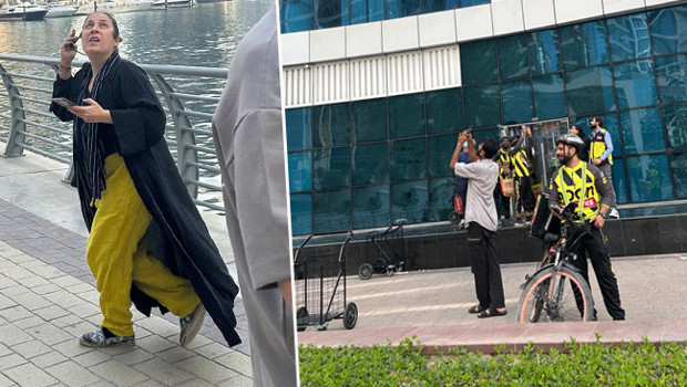 İran Saldırısının Ardından Dubai'de Panik Anları!