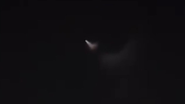 İran'dan fırlatılan füzeler Türkiye'den böyle görüldü