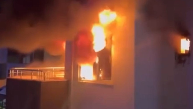Alanya'daki 5 Katlı Apartmanda Yangın: Korkutan Anlar!